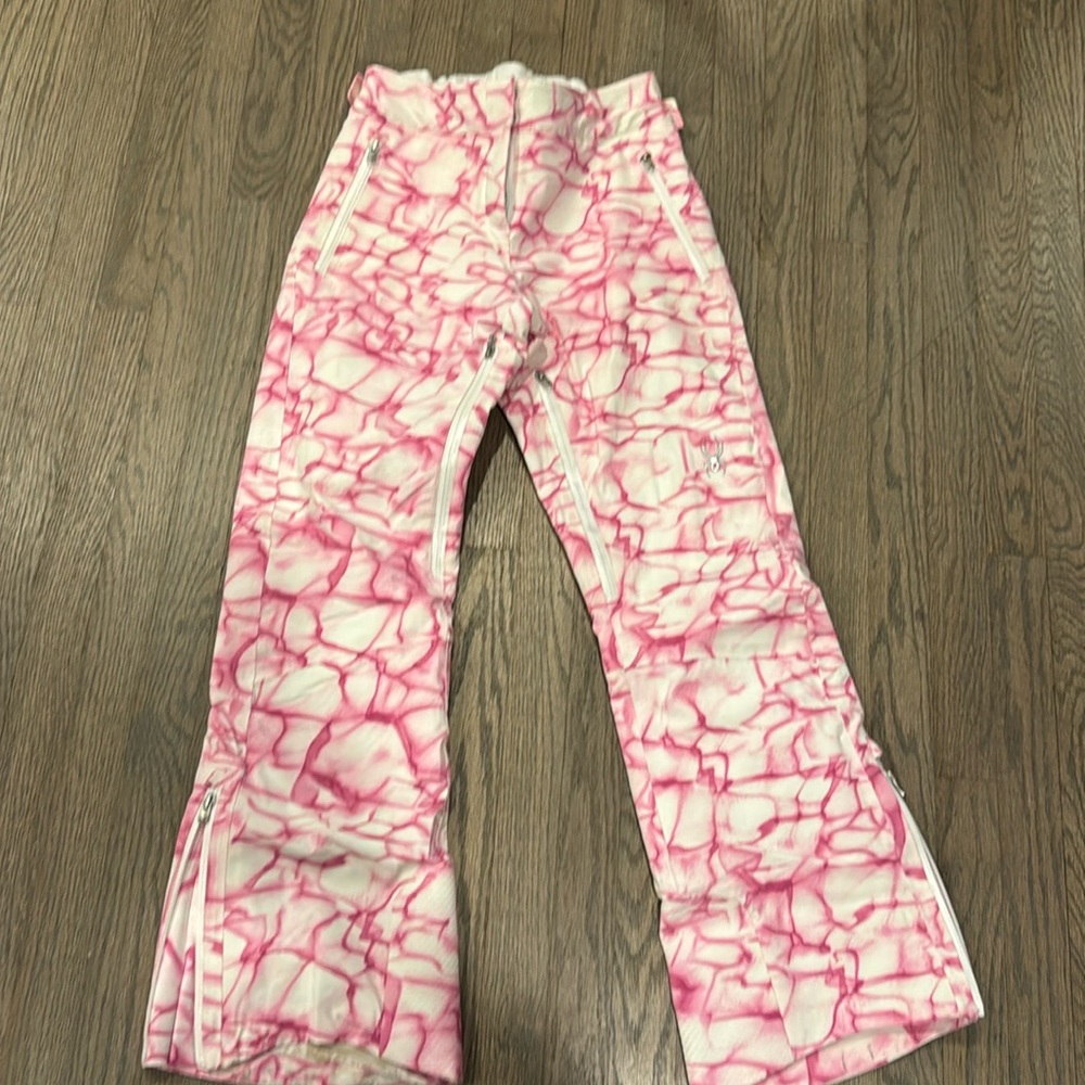 Spyder Ski Snow Pants Pink Size 10 - skiing snowboarding